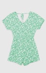 Roll up Sleeves AOP Play Suit