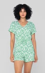Roll up Sleeves AOP Play Suit