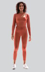 Ribbed Crop Top & High Waist Leggings Set