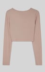 Ribbed Crop Top & High Waist Leggings Set