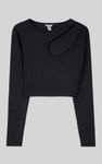 Ribbed Crop Top & High Waist Leggings Set