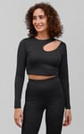 Ribbed Crop Top & High Waist Leggings Set