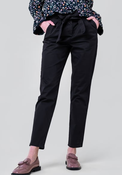 Womens Paper Bag Waist Trouser