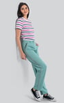 Design Terry Trousers With Reflective Tape Detailing