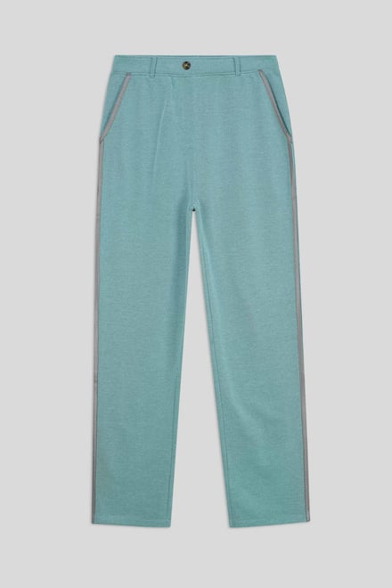 Design Terry Trousers With Reflective Tape Detailing