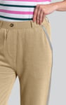 Design Terry Trousers With Reflective Tape Detailing
