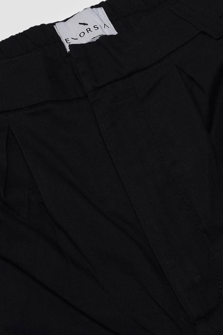 Wide Leg Woven Smart Trousers