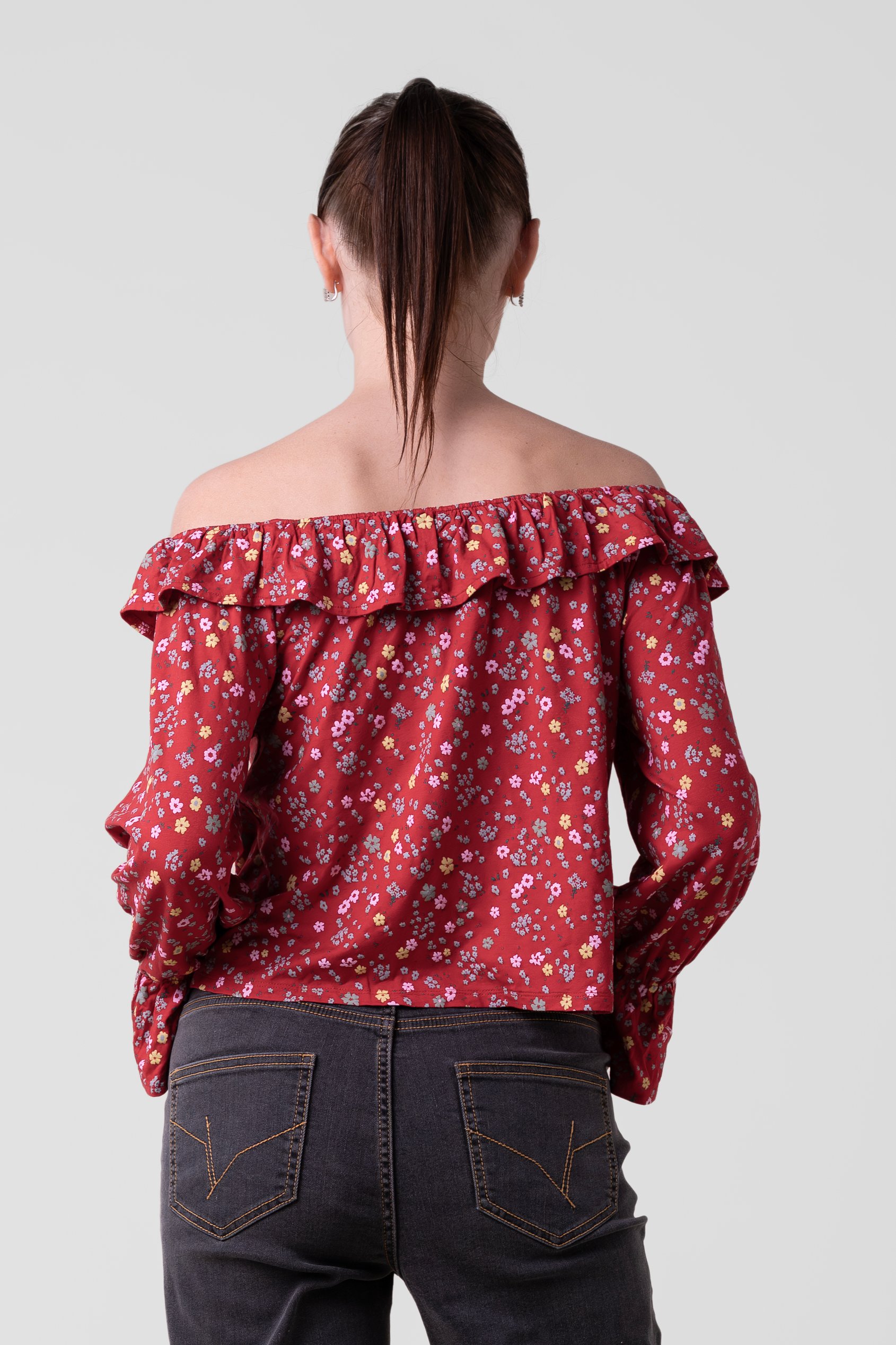 Off The Shoulder Bardot Top