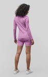 Ribbed Cycling Shorts & LS T-Shirt  Set