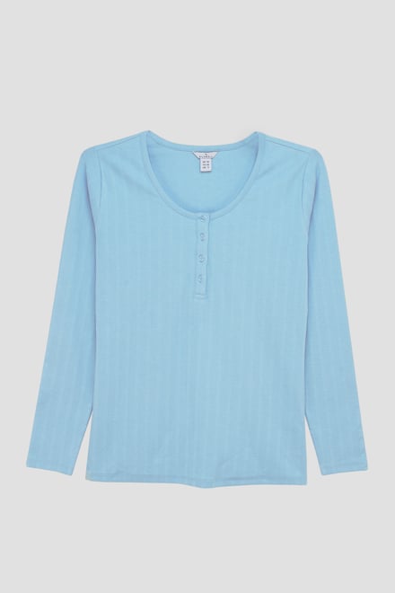 Ribbed Cycling Shorts & LS T-Shirt  Set