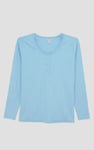 Ribbed Cycling Shorts & LS T-Shirt  Set