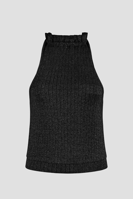 Halter Neck Bow Details Crop Top