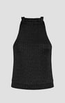 Halter Neck Bow Details Crop Top