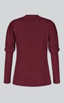 Long Sleeve Crew Neck Jersey Top With Puff Sleeve