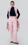 Womens Front Seam Chino Trouser