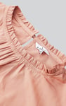 Womens Ruffle Stand Collar Tops