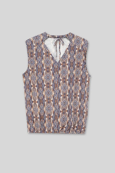 Womens Tie Neck Tops