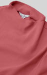 Womens High Neck Ribbed Top