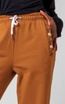 Stretchy Embroidery Design Details Trousers