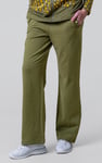 Stretchy Embroidery Design Details Trousers