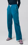 Stretchy Embroidery Design Details Trousers