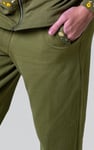 Stretchy Embroidery Design Details Trousers