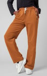 Stretchy Embroidery Design Details Trousers
