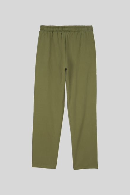 Stretchy Embroidery Design Details Trousers