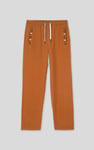 Stretchy Embroidery Design Details Trousers