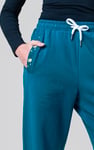 Stretchy Embroidery Design Details Trousers