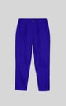 Womens Pleated Cropped Trouser