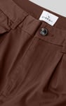 Womens Pleated Cropped Trouser