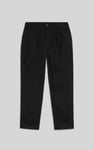 Womens Pleated Cropped Trouser