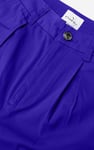 Womens Pleated Cropped Trouser