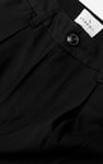 Womens Pleated Cropped Trouser