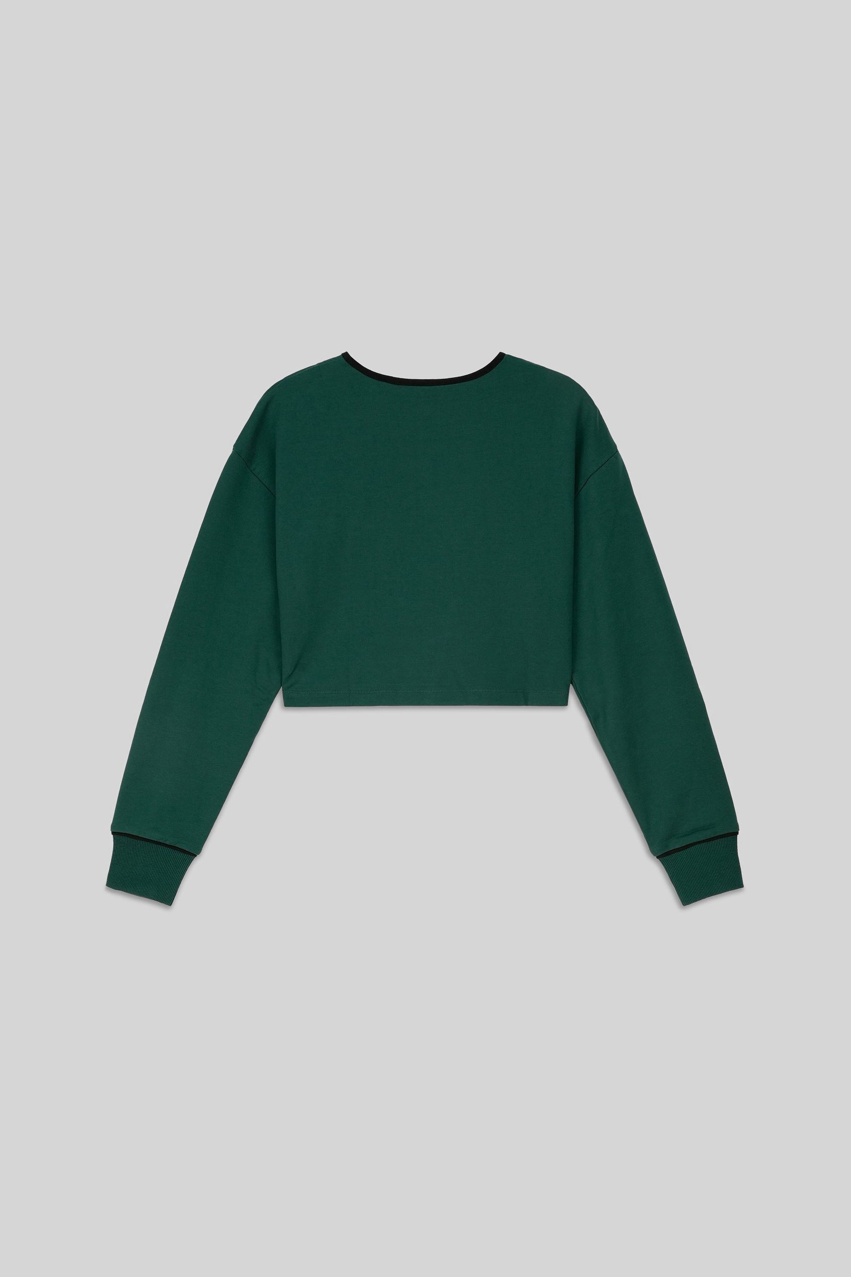 Womens Drop Shoulder Zip Through Top