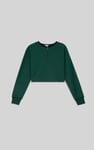 Womens Drop Shoulder Zip Through Top