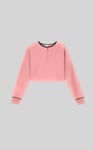 Womens Drop Shoulder Zip Through Top