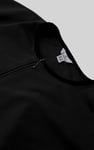 Womens Drop Shoulder Zip Through Top