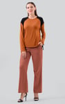 Womens Straight Leg Trousers