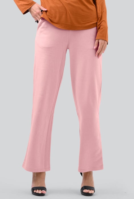 Womens Orange Straight Leg Trousers