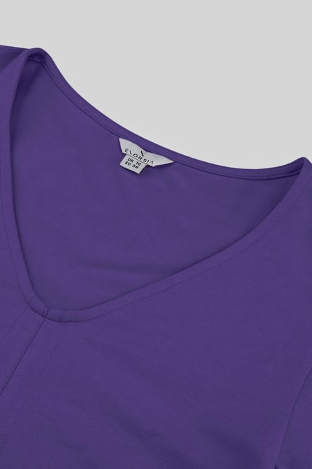 Womens Ruched Long Sleeve Crop Top