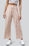 Zebra Print Straight leg Trousers