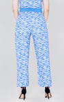 Zebra Print Straight leg Trousers