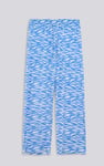 Zebra Print Straight leg Trousers