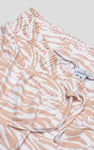 Zebra Print Straight leg Trousers