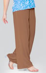 Crepe Viscose Wide Leg see through Trousers