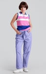 Regular Fit Cotton Stretch Dobby Trouser