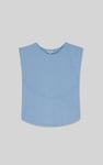 Sleeveless Curve Hem Workout Top