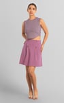 Sleeveless Curve Hem Workout Top